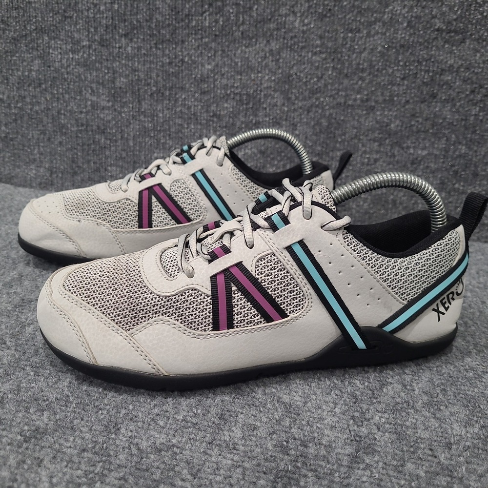 Xero Prio Women's Size 8 Barefoot Minimalist Running Shoes Grey Purple